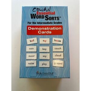 Really Good Stuff Essential Word Sorts Demonstration Cards Intermediate Grades